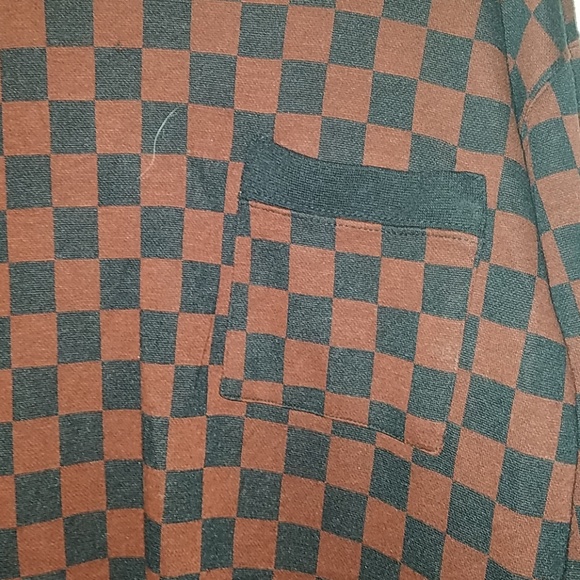 Red and black checkered sweatshirt - Picture 3 of 5